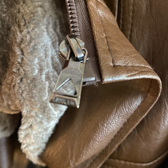 Vegan leather men’s jacket 2XL- fits like XL - Picture 7 of 8